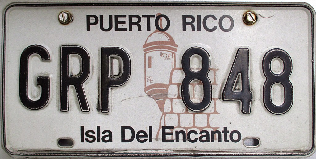 puerto rico license plates